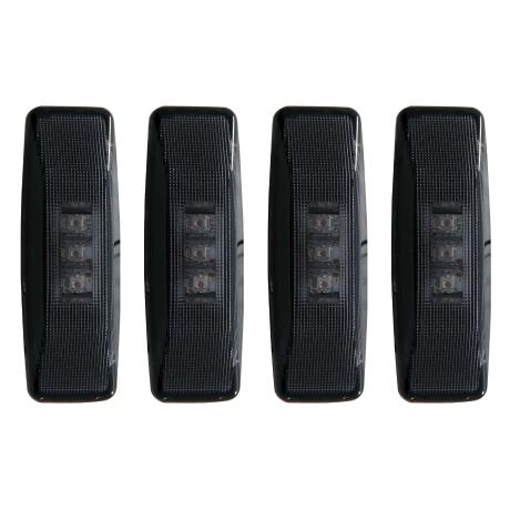 Anzo USA Smoked LED Fender Lights 94-02 Dodge Ram Dually